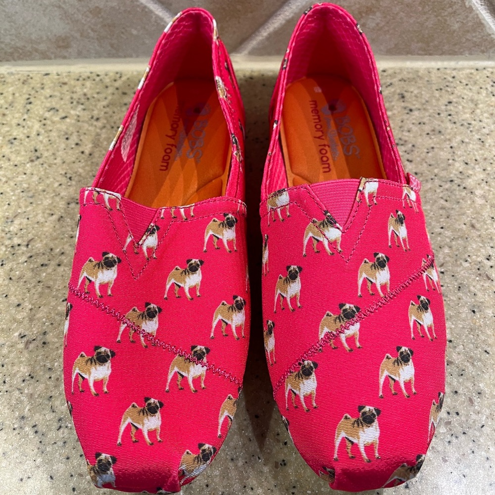 New Bobs for Dogs slip on shoes.